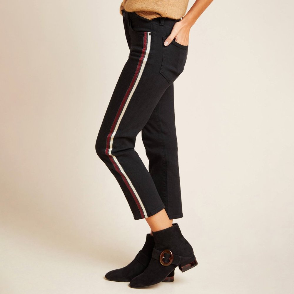 Anthropologie Darria Striped Trousers